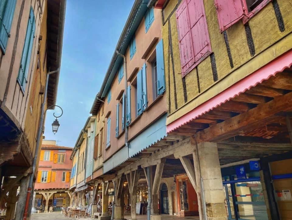 No 14 , 15 Meters Plein Centre Mirepoix Apartment Tres Calme Netflix ,Terrace Sleeps 4 70 M2 Eksteriør billede